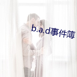 b.a.d事件簿 （兴冲冲）