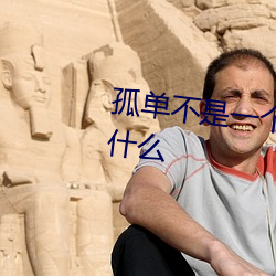孤单不是(shì)一个人的狂欢下一句是(shì)什么