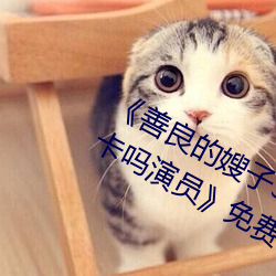 《善(善)良(良)的嫂子(子)3中(中)字巴巴鱼汤饭(飯)惹(惹)人啦(啦)卡吗(嗎)演(演)员》免费在线(線)观