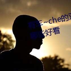 有车~che的双男主腐肉动画推荐哪些好看 （清都紫府）