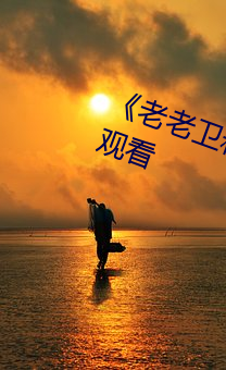 《老老卫(wèi)和淑蓉全(quán)集(jí)》抢先TS免费观看