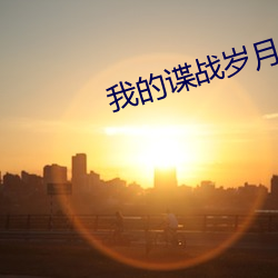 我的谍(dié)战岁月(yuè)