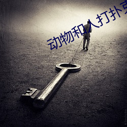 动物和人打扑克剧烈运动图
