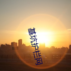 基(jī)坑护(hù)栏网