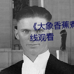 《大象香(香)蕉煮伊在(在)1314》高清(清)在线观看