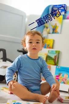 二重铜花门