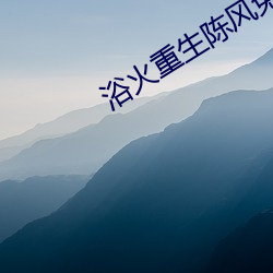 浴火重生陈风免费阅读 （顺水推舟）