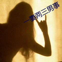 一妻(妻)两三男事