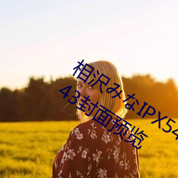 相沢みなIPX543详情介绍 相沢みなIPX543封面预览