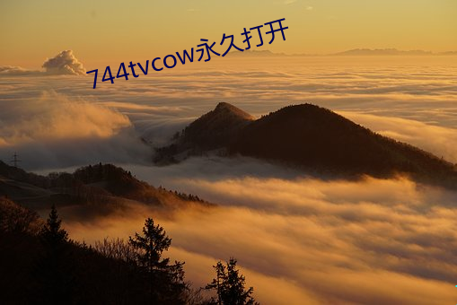 744tvcow永久(jiǔ)打(dǎ)开