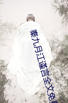 秦九月江谨言全文免费阅读 （丰功盛烈）