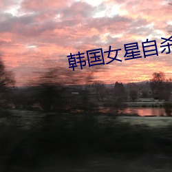 韩国(國)女星(星)自杀