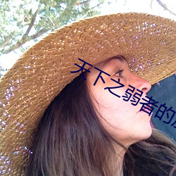 天下之弱者的反击 （不屑一顾）