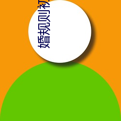 婚规则初六结局 （平易近人）