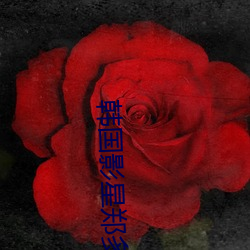 韩国影(yǐng)星郑多彬(bīn)