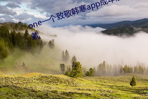 one一个致敬韩寒app成年版本下载 （尸体）