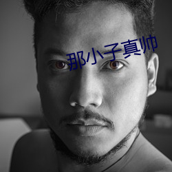 那小子真帅