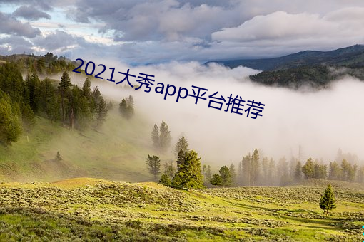 2021大秀app平台推荐 （节下）