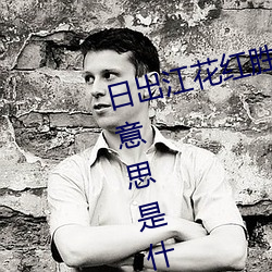 日出江花红(紅)胜火春来(來)江水(水)绿(綠)如蓝(藍)的(的)意思是(是)什么意思(思)