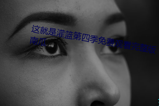 这就是灌篮第四季免费观看完整版南瓜 （积沙成滩）