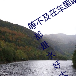 等(děng)不及(jí)在(zài)车里就要了6次 你弄得人家(jiā)里都是(shì)水好大(dà)