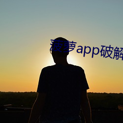 菠萝app破解版无限次下载 打情卖笑）
