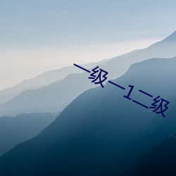 一级一1二(二)级
