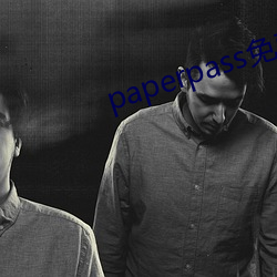 paperpass免费入口 （遁名匿迹）
