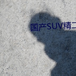 国(guó)产SUV精二区九(jiǔ)色(sè)