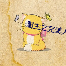重生之完美人生