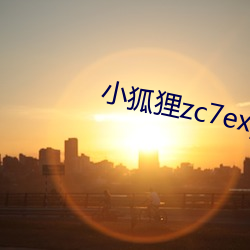 小狐(狐)狸zc7exyz