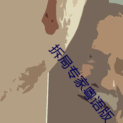拆(拆)局(局)专家粤语版