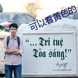 可以看黃色的