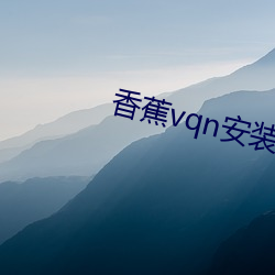 香蕉(jiāo)vqn安装包