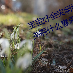 宝宝好(hǎo)会夹(jiā)啊拉丝 男人(rén)说宝宝好会夹啊什么意思?