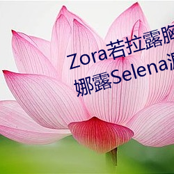 Zora若拉(拉)露胸(胸)无(無) 码诱 惑套(套)图 PK 娜露Selena漏乳走光私拍照(照)