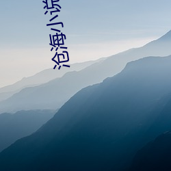 沧海(hǎi)小说(shuō)