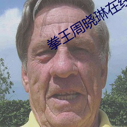 拳王周晓琳在线寓目入口 （败井颓垣）