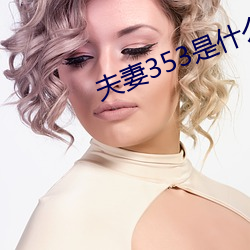 夫妻353是什么意思