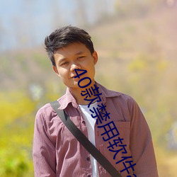 40款禁用软件app大全 （武林��