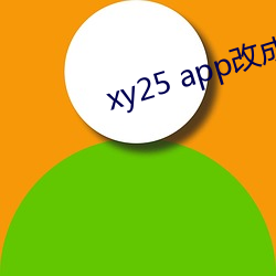 xy25 app改成什么了