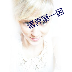 诸(zhū)界第一因(yīn)