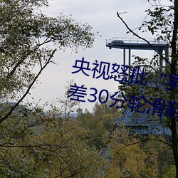 央視怒批“男人和女人在一起差差差30分輪滑鞋”
