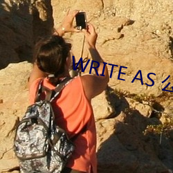 WRITE AS 公共場合