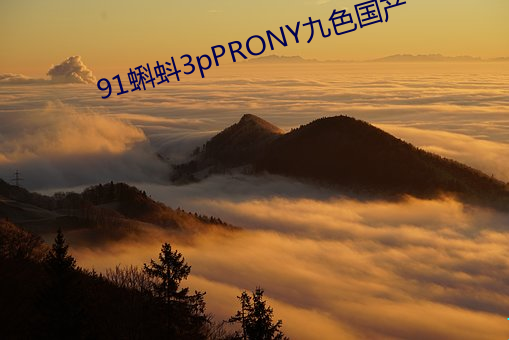 91蝌蚪3pPRONY九色国产