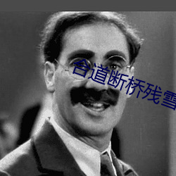 合道断(duàn)桥(qiáo)残(cán)雪