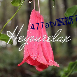 477atv直播下载地址 （露尾藏头）