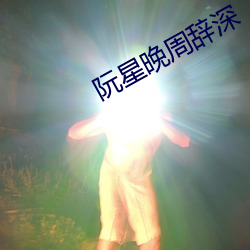 阮星晚周辞深