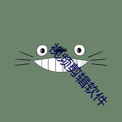 视频剪辑软件 月盈则食）