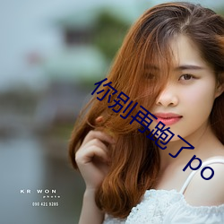 你(你)别再跑了(了)po